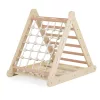 PIKLER 3in1 fa MÁSZÓKA és CSÚSZDA Montessori 155*57cm NATUR