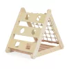 PIKLER 3in1 fa MÁSZÓKA és CSÚSZDA Montessori 155*57cm NATUR