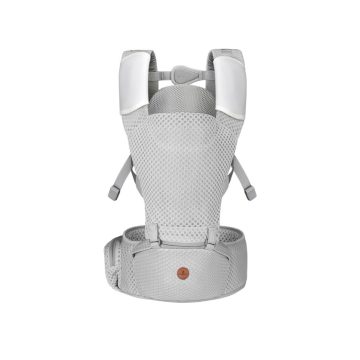  MISTRAL bébi hordozó 3 poziciós, ergonomikus, hálós VSZÜRKE