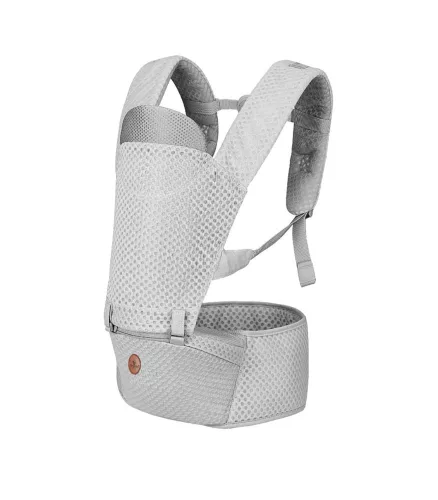 MISTRAL bébi hordozó 3 poziciós, ergonomikus, hálós VSZÜRKE