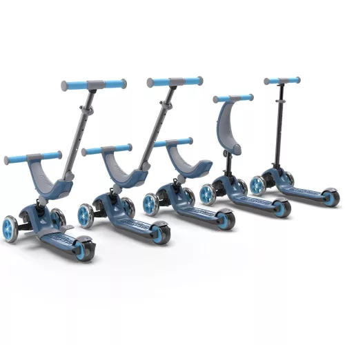 4IN1 MOTION Multifunktions-Scooter, 20-50 kg, BLAU