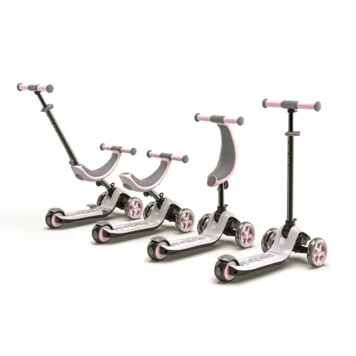 4IN1 MOTION Multifunktions-Scooter, 20-50 kg, PINK
