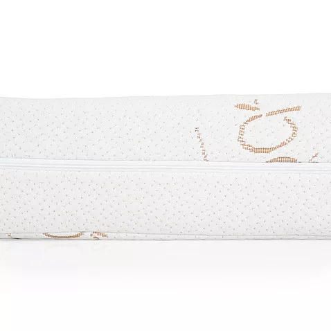 AIR MEMORY Matratze 120x60cm 3-lagig, Kokosnuss + Schwamm + Memory-Schaum WEISS