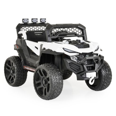 BO DUST DY-8888 elektromos autó, 4motoros, 12V/7A, 115cm BUGGY FEHÉR