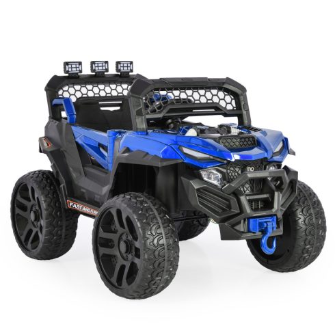 BO DUST DY-8888 elektromos autó, 4motoros, 12V/7A, 115cm BUGGY KÉK
