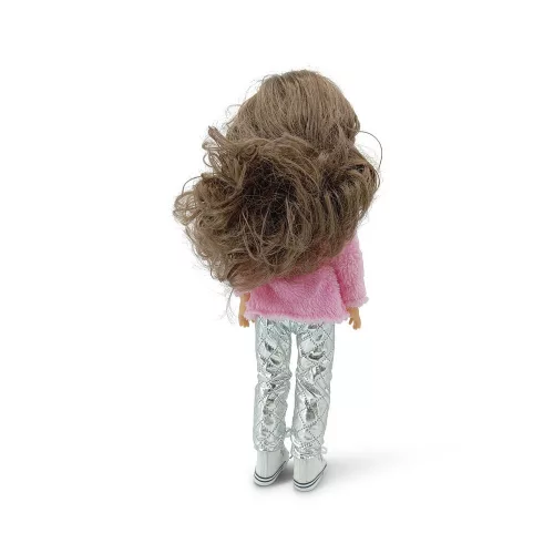 BABA 38cm hajasbaba téli ruhában 