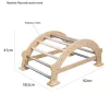 PIKLER fa MÁSZÓHÍD  Montessori  92*43cm NATUR