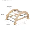 PIKLER fa MÁSZÓHÍD  Montessori  92*43cm NATUR
