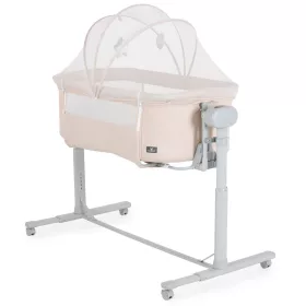   CEST LA VIE Babybettchen mit Fernbedienung und Schaukelfunktion BEIGE