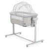 CEST LA VIE Babybett mit Fernbedienung und Schaukelfunktion, GRAU