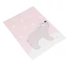 Takaró 75x100 cm Dreamy bear PINK