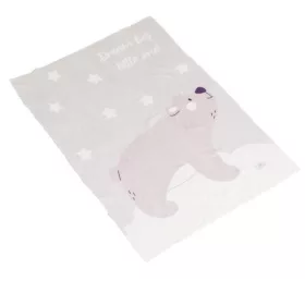Takaró 75x100 cm Dreamy bear SZÜRKE