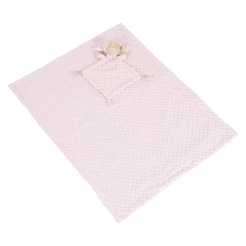 BENNIE takaró szundikendővel 75x100cm PINK