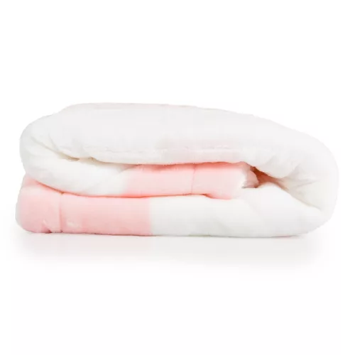 Babydecke LITTLE FRIENDS 80x110 cm Waldtier ROSA