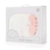 Babydecke LITTLE FRIENDS 80x110 cm Waldtier ROSA