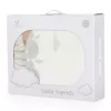 Babydecke LITTLE FRIENDS 80x110 cm Waldtier GRAU