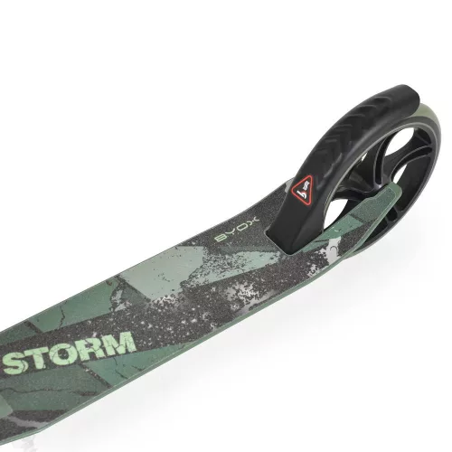 Scooter BYOX STORM ab 6 Jahren, max. 100 kg, GRÜN