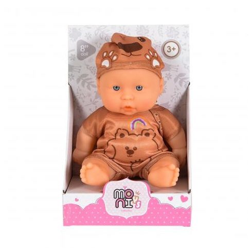 BABA 20cm 6013 újszülött BARNA