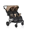 MONI TWINGO Iker babakocsi lábzsákkal CAMEL/BÉZS
