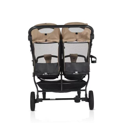 MONI TWINGO Iker babakocsi lábzsákkal CAMEL/BÉZS