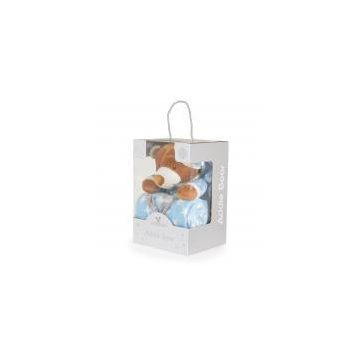 TAKARÓ Addie bear 90x75cm KÉK