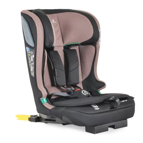 iDRIVE autós ülés 76-150cm POWDER PUFF PINK