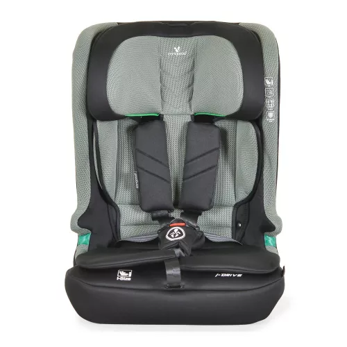 iDRIVE autós ülés 76-150cm TWILL ZÖLD