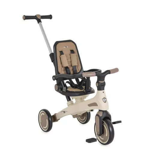JUNO Cabrio-Dreirad mit 3 Funktionen, BRAUN