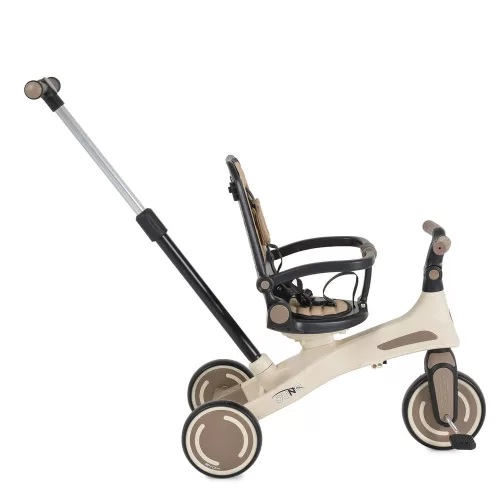 JUNO Cabrio-Dreirad mit 3 Funktionen, BRAUN