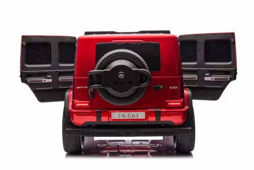 BO Mercedes-Benz G63 4x4 2-Sitzer Elektroauto ROT