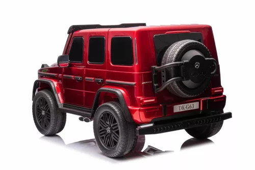 BO Mercedes-Benz G63 4x4 2-Sitzer Elektroauto ROT