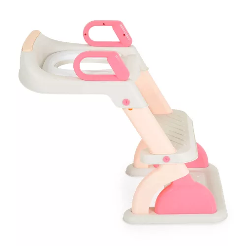 MURRAY Stufen-WC-Reduzierer mit 2 Stufen, mit Griff PINK