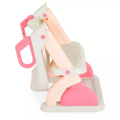 MURRAY Stufen-WC-Reduzierer mit 2 Stufen, mit Griff PINK