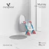 MURRAY Stufen-WC-Reduzierer mit 2 Stufen, mit Griff BLAU