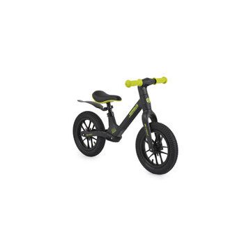   NIMBUS futóbicikli 12es fújható, világító kerekekkel FEKETE