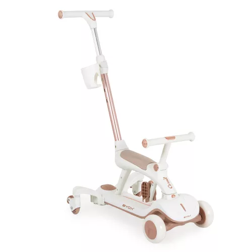 CORNET 6IN1 Multifunktionsdreirad, umwandelbar in einen Roller, WEISS