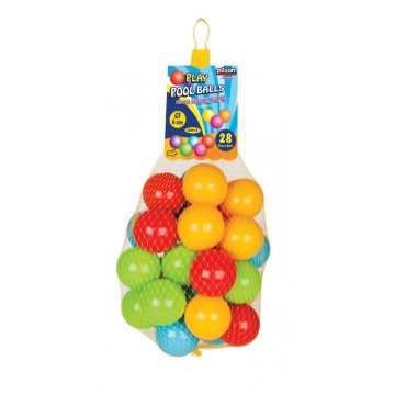 PILSAN labda 6cm 28 dbos hálóban SZÍNES 