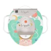 WIGGLE wc szűkítő kapaszkodóval mintás ZÖLD