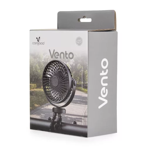 VENTO Ventilator für Kinderwagen SCHWARZ