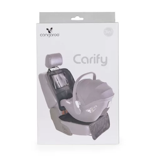 CARIFY ülésvédő 3in1 FEKETE