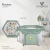 PLAYBOX utazó járóka 6szögletű PINK
