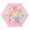 PLAYBOX utazó járóka 6szögletű PINK