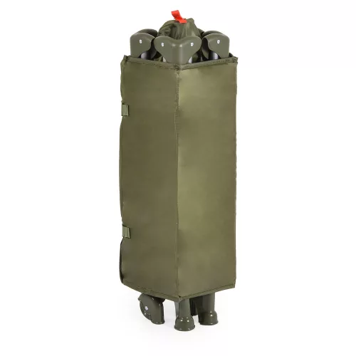 UNO utazóágy 1 szintes zippes kibújóval ZÖLD 