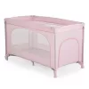 UNO utazóágy 1 szintes zippes kibújóval PINK 