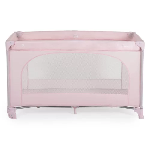 UNO utazóágy 1 szintes zippes kibújóval PINK 