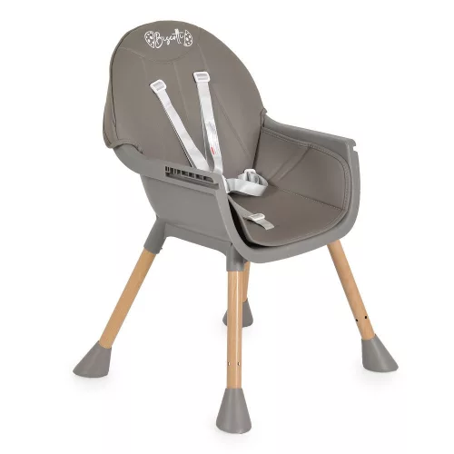 BISCOTTI Hochstuhl 2in1 GRAU