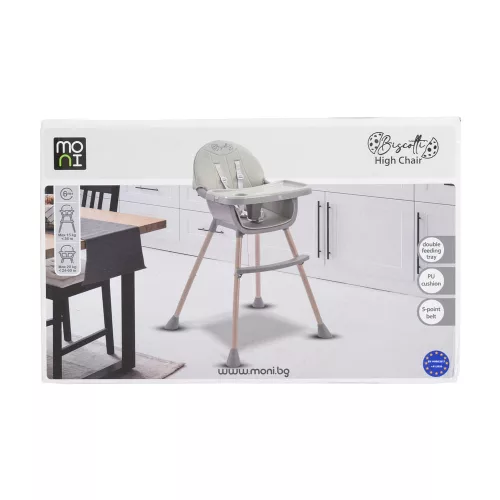 BISCOTTI Hochstuhl 2in1 GRAU