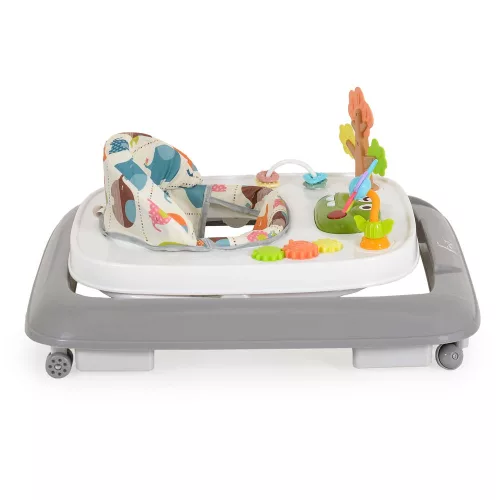 FOREST Babybett mit ungarischer Musik GRAU