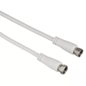   Hama 122435 ST 90dB F-Stecker doppelt geschirmtes 3,0 m Antennenkabel