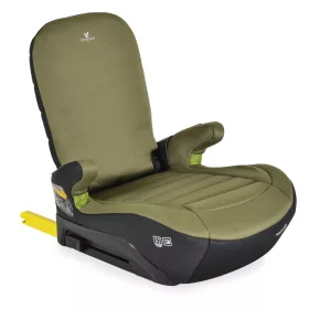 GALAXY Kindersitz mit Rückenlehne 125-150 cm, ISOFIX GRÜN